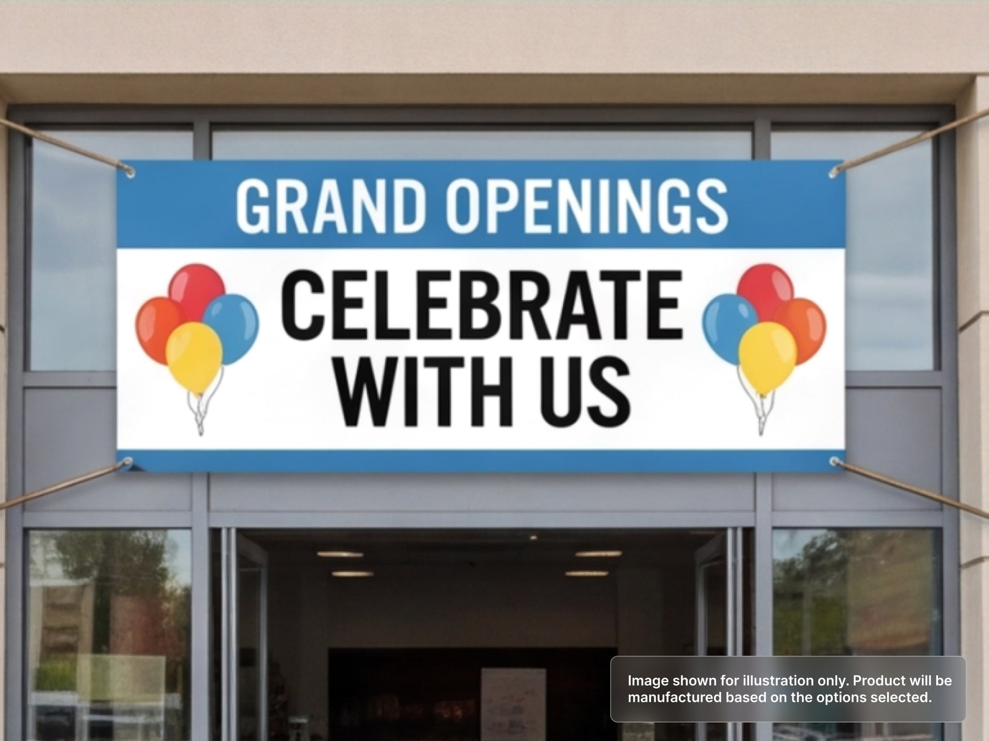 Custom Vinyl Banner for Grand Openings