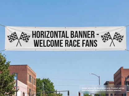 Custom Vinyl Banner for Horizontal