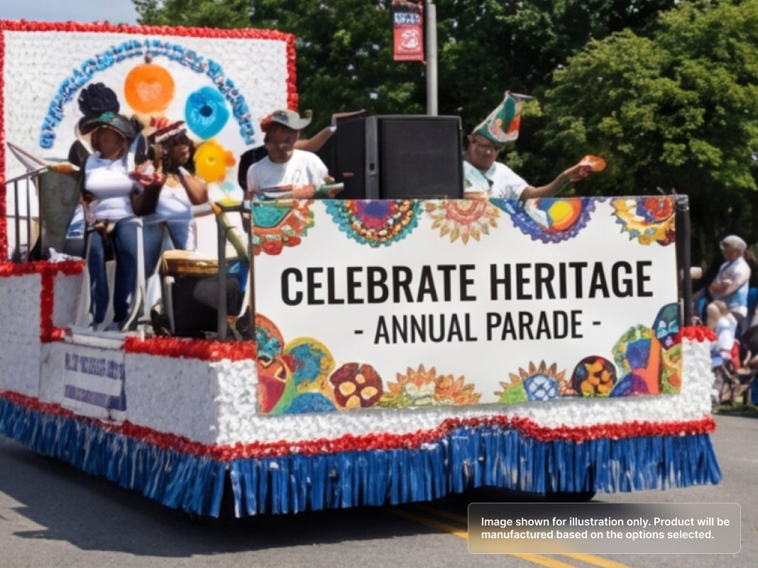 Custom Vinyl Banner for Parades