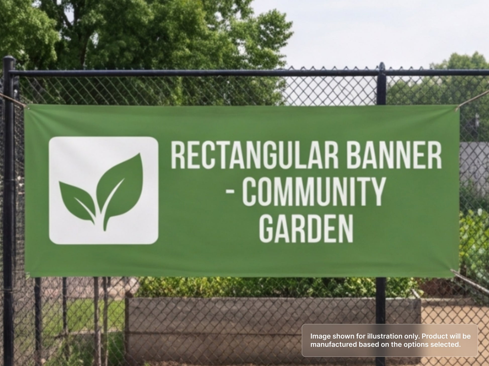 Custom Vinyl Banner Rectangular