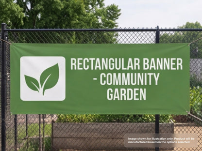 Custom Vinyl Banner Rectangular