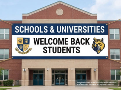 Custom Vinyl Banner for Schools & Universities