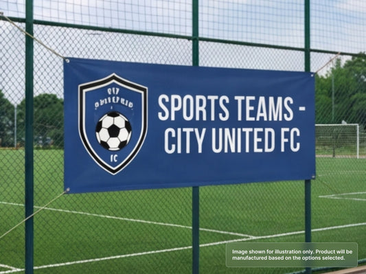 Custom Vinyl Banner for Sports Teams