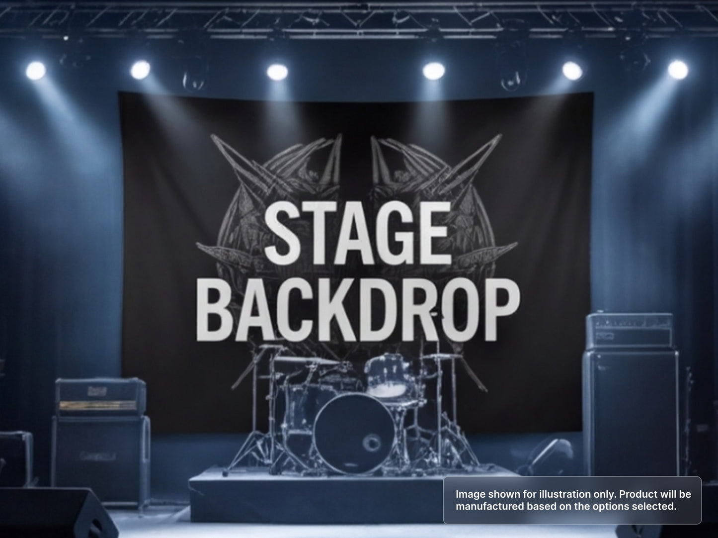 Custom Vinyl Banner for Stage Backdrop