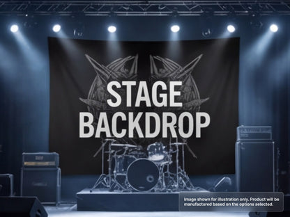 Custom Vinyl Banner for Stage Backdrop