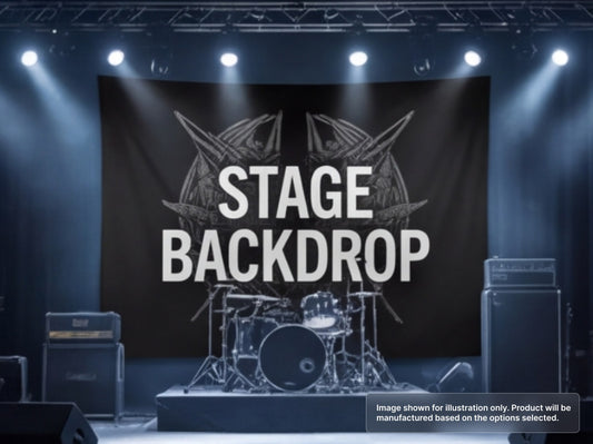 Custom Vinyl Banner for Stage Backdrop
