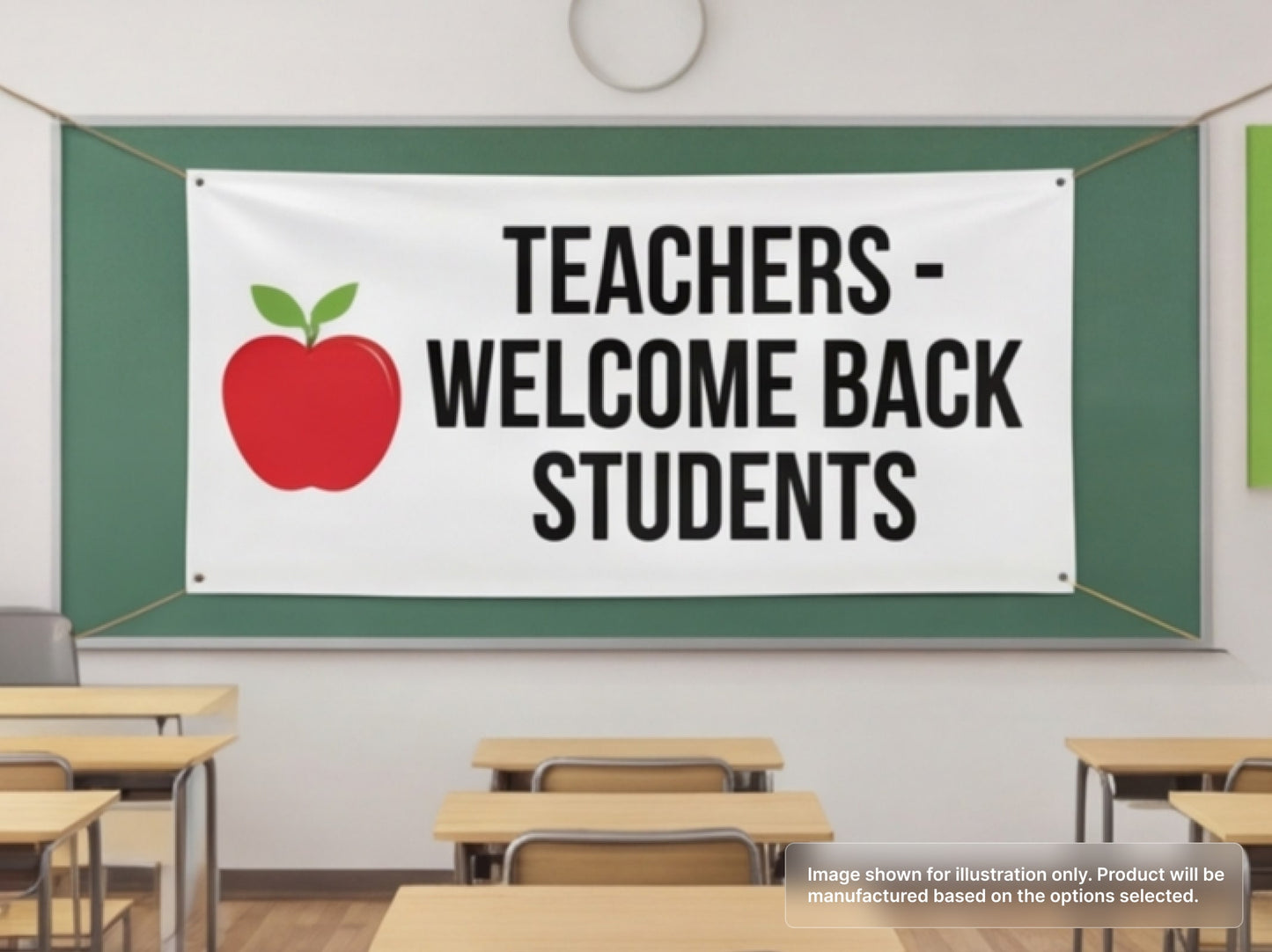Custom Vinyl Banner for Teachers
