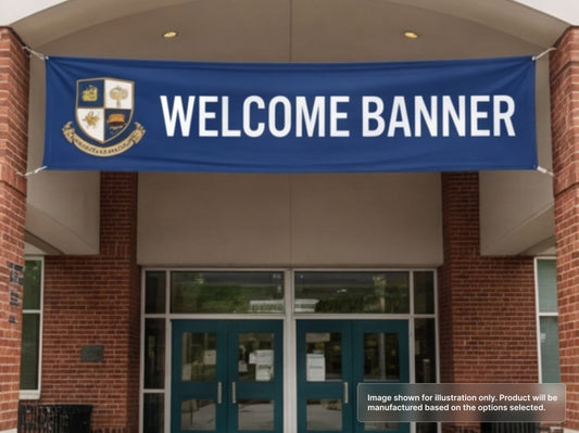 Custom Vinyl Banner for Welcome Banner