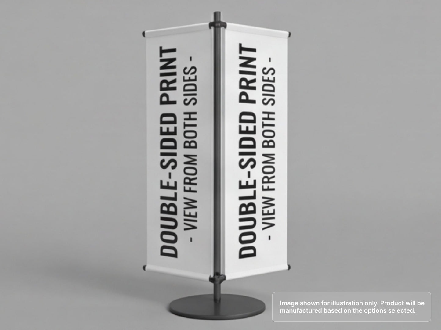 Custom Vinyl Banner with Double-Sided print