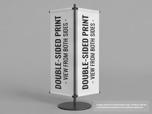 Custom Vinyl Banner with Double-Sided print