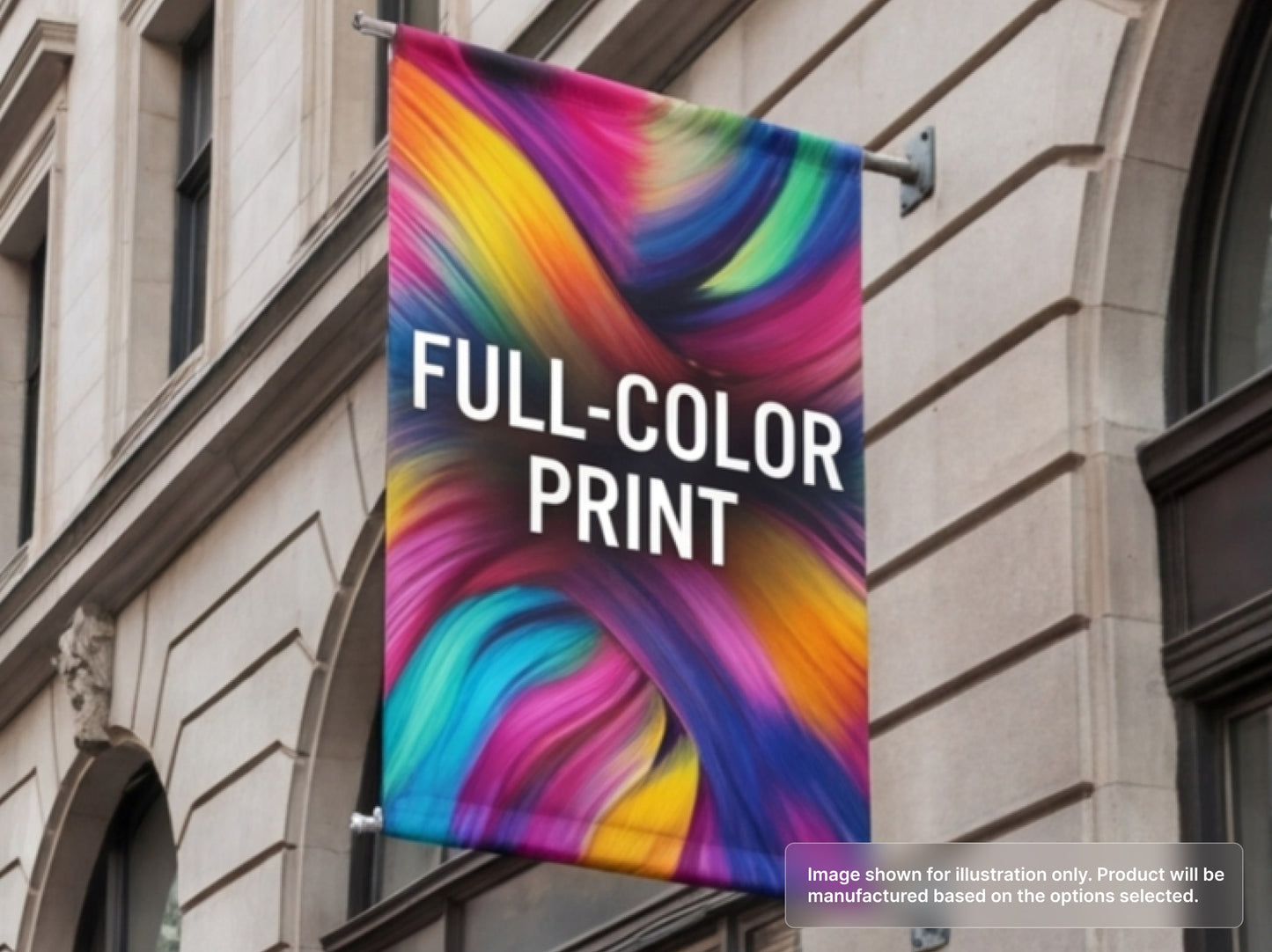 Custom Vinyl Banner with Full-Color Print