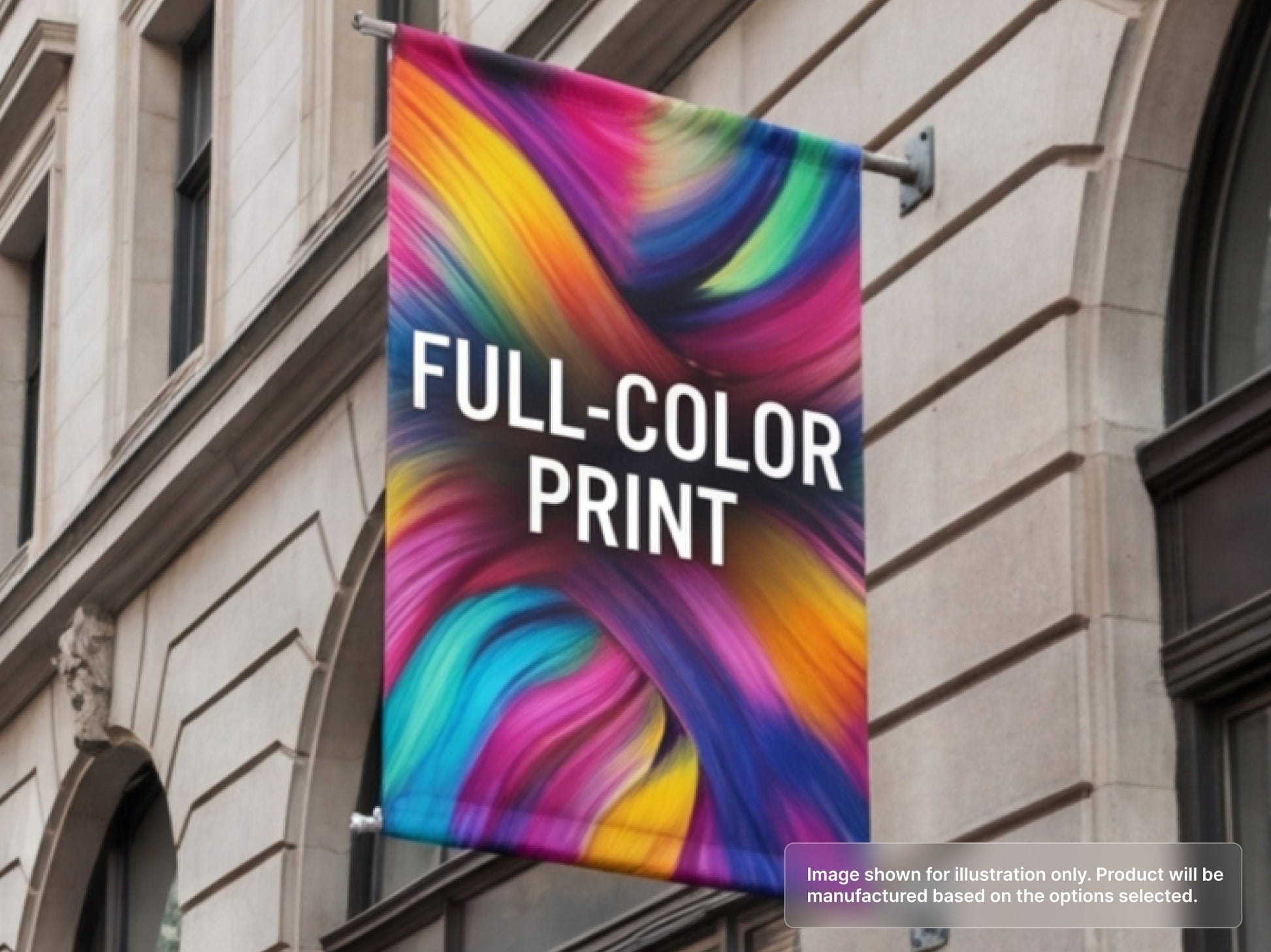 Custom Vinyl Banner with Full-Color Print