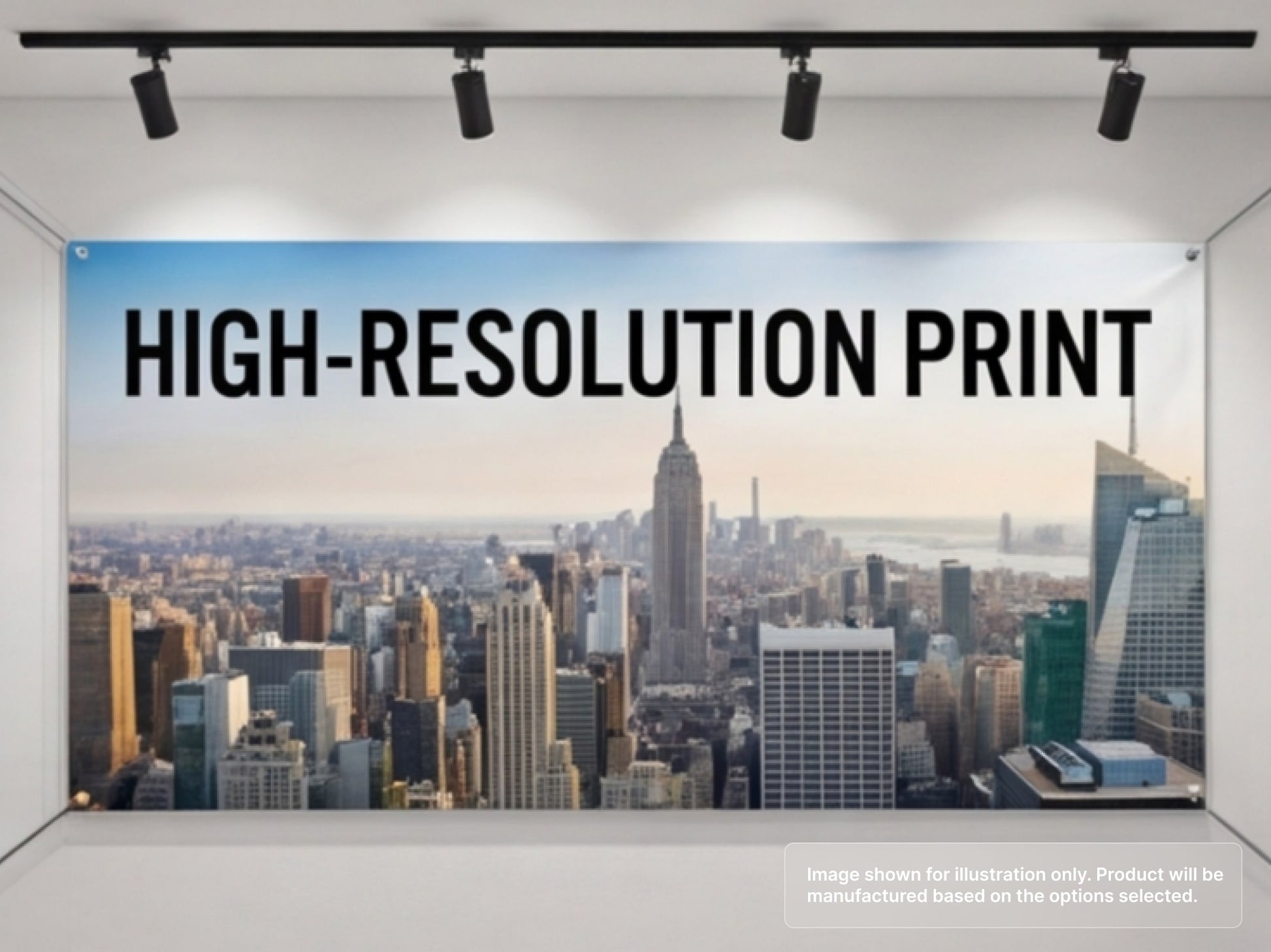 Custom Vinyl Banner with High-Resolution Print