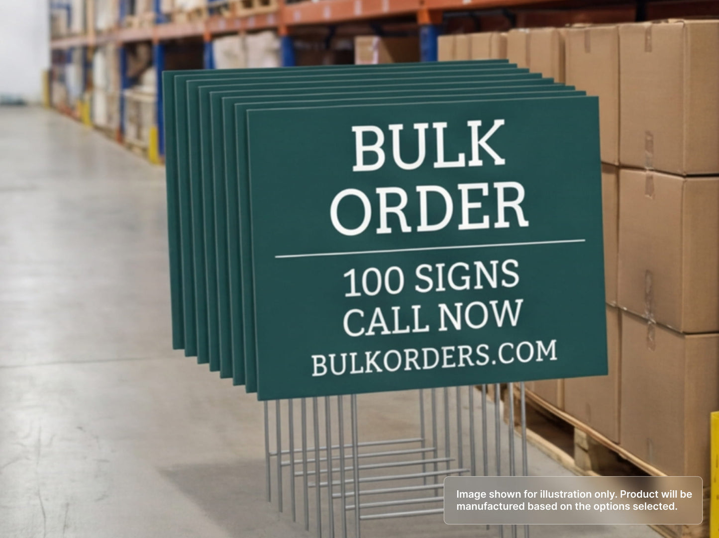 Custom Yard Signs for Bulk Order