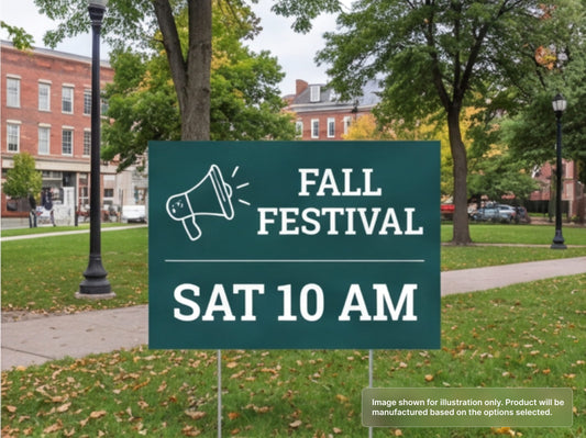 Custom Yard Signs for Community Events