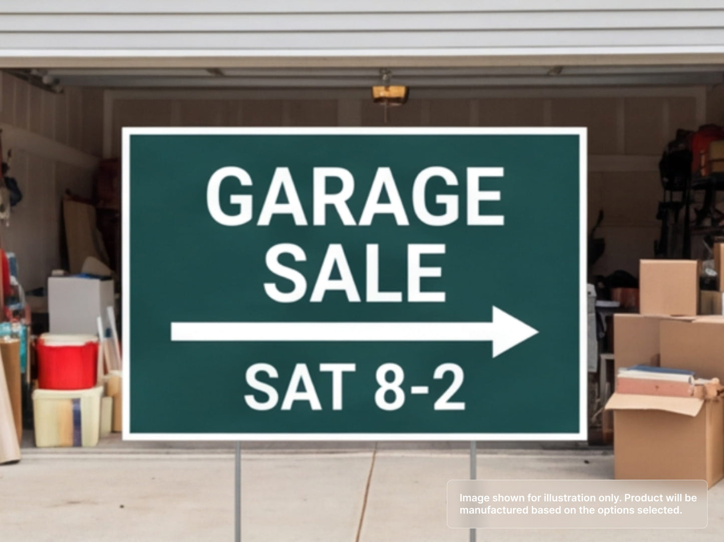 Custom Yard Signs for Garage Sales