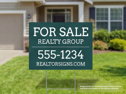 Custom Yard Signs for Realtors