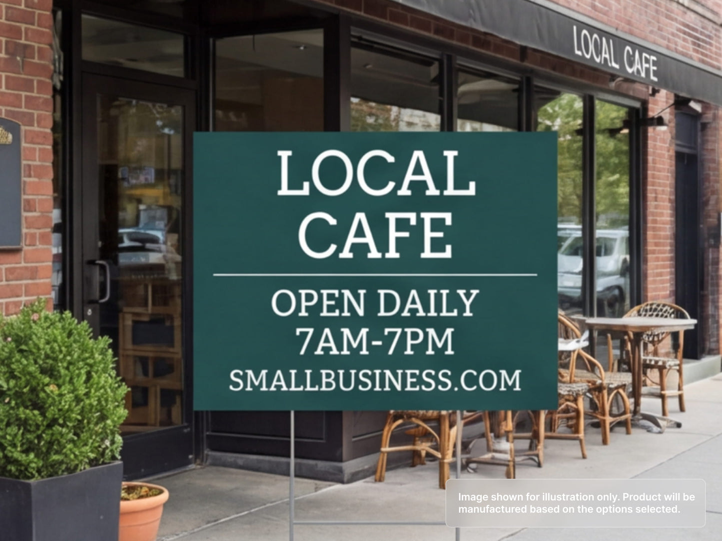 Custom Yard Signs for Small Businesses