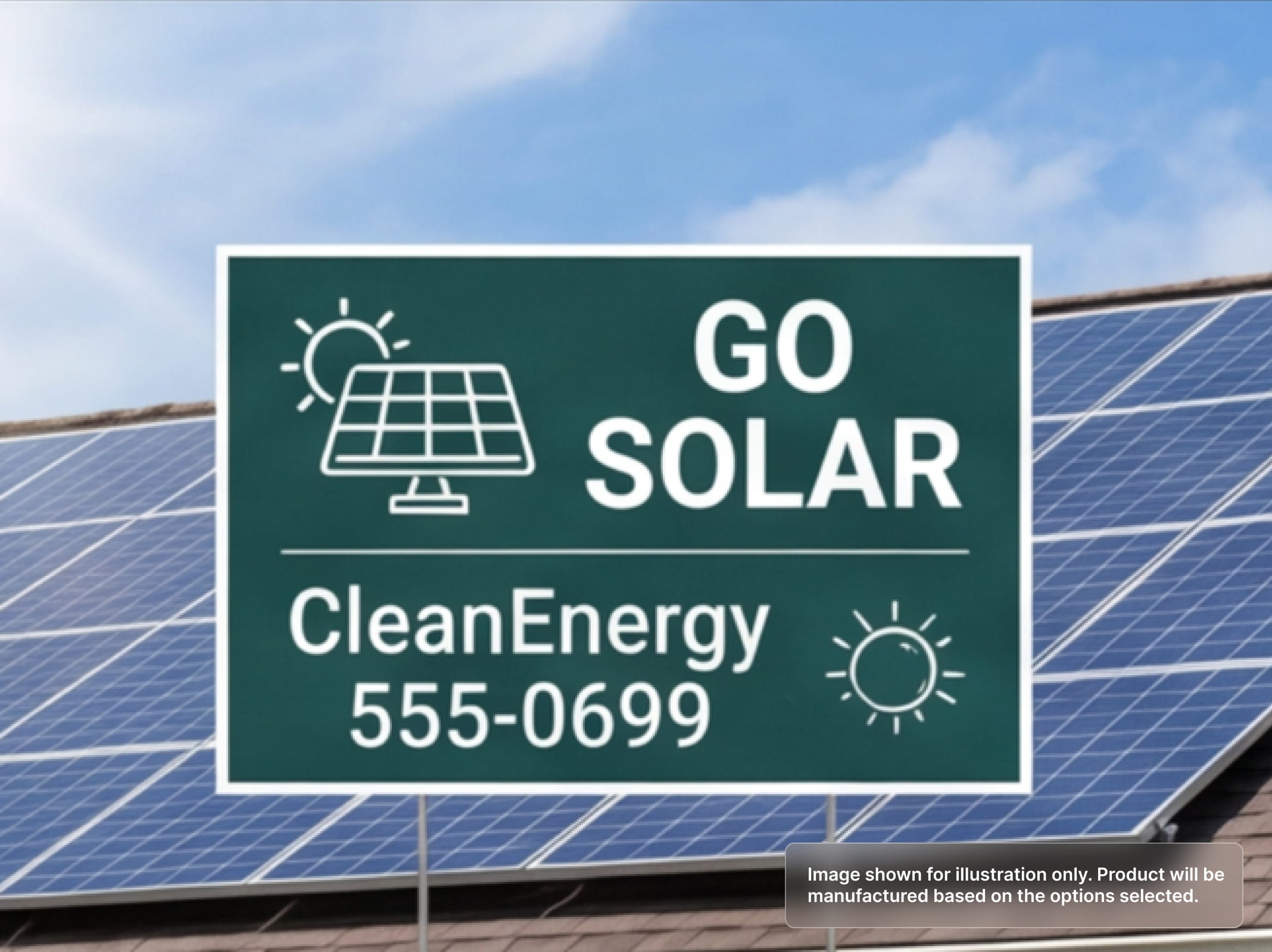 Custom Yard Signs for Solar Energy – PRINTDRILL