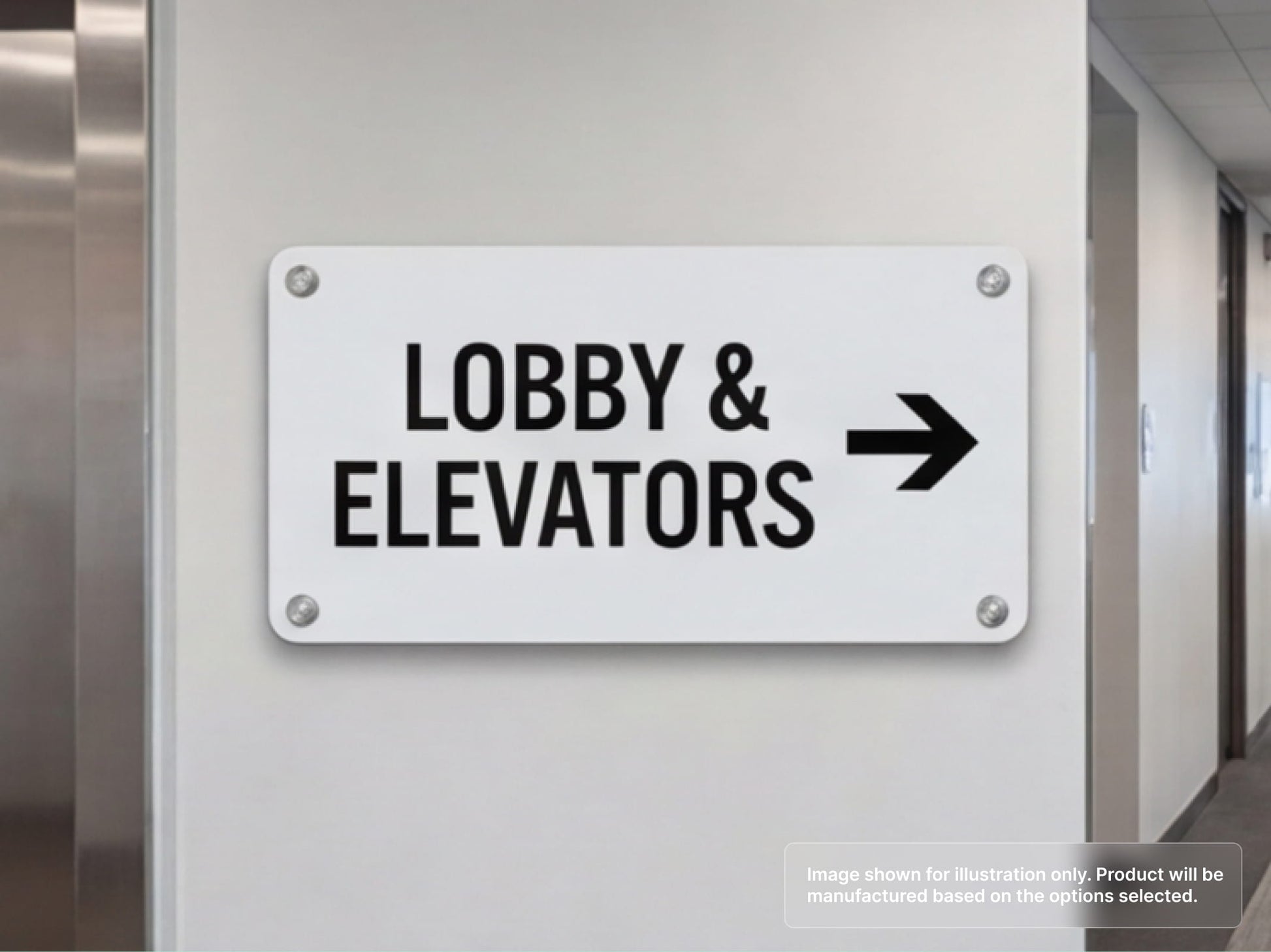 Directional Wayfinding Custom Aluminum Signs