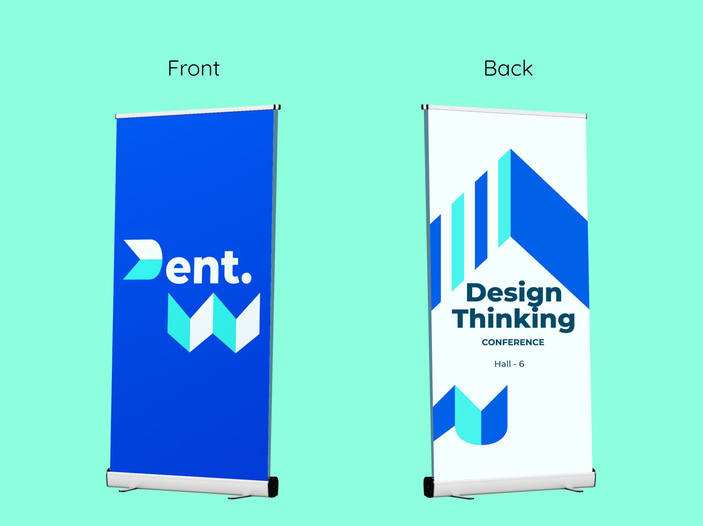 Double Side ROLL UP BANNER Both Side