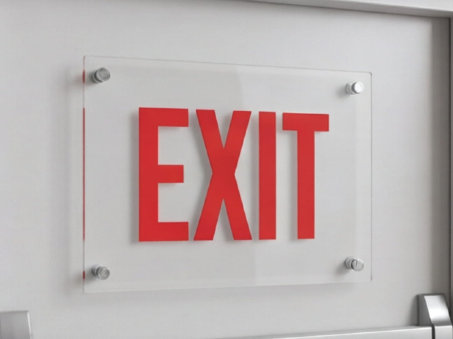 Drilled Holes Custom Acrylic Signs