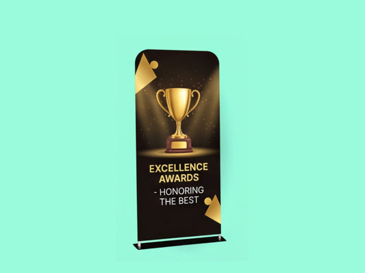 EZ Extend Tension Fabric Display for Award Ceremonies