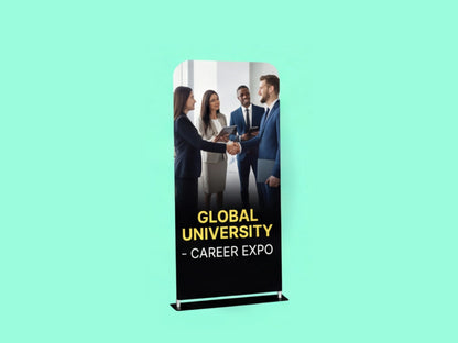 EZ Extend Tension Fabric Display for Career Fairs