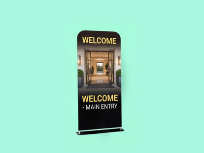 EZ Extend Tension Fabric Display for Entryway Signage