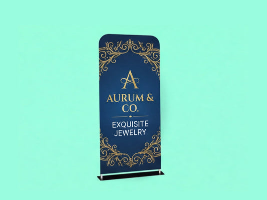 EZ Extend Tension Fabric Display for Luxury Retail