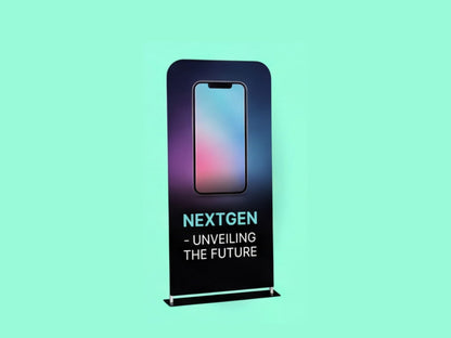 EZ Extend Tension Fabric Display for Product Launches