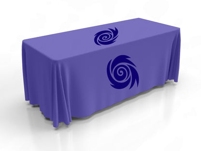 Trade Show Printed Table Cover Throws