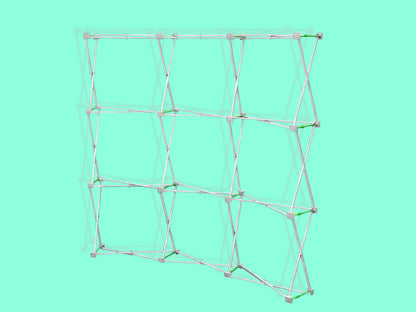 Fabric Curved Pop Up Display Frame