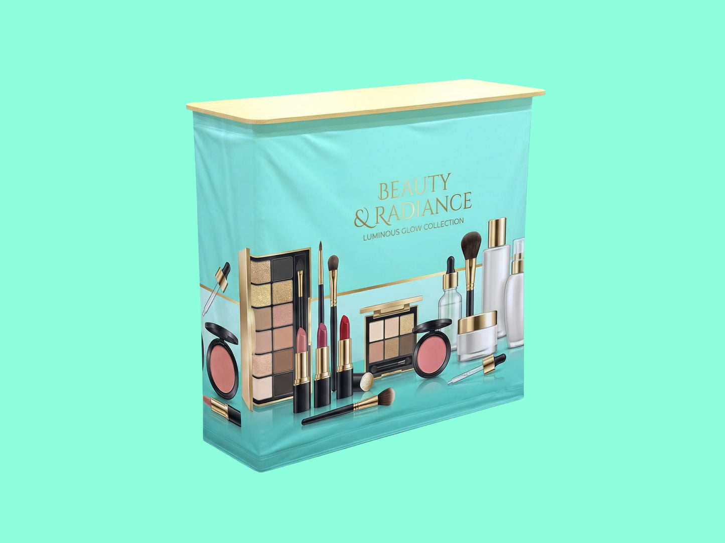 Fabric Pop Up Counter Display