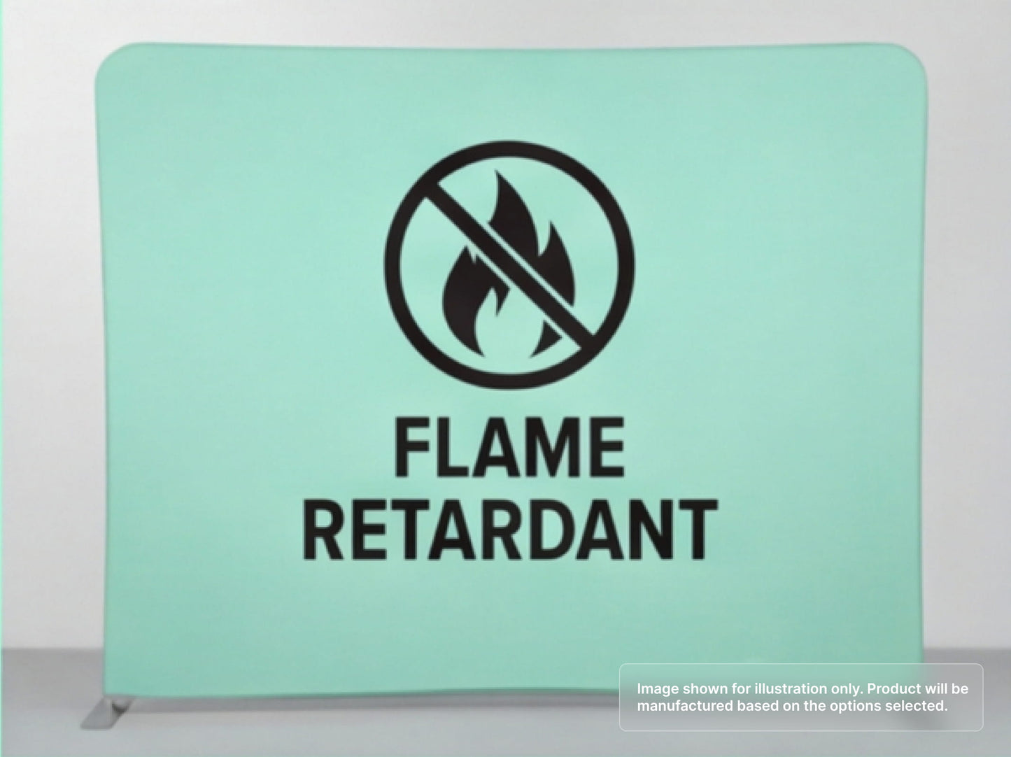 Flame Retardant Fabirc Straight Pillow Case Tension Fabric Backdrop