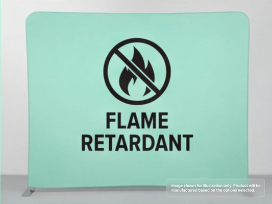 Flame Retardant Fabirc Straight Pillow Case Tension Fabric Backdrop