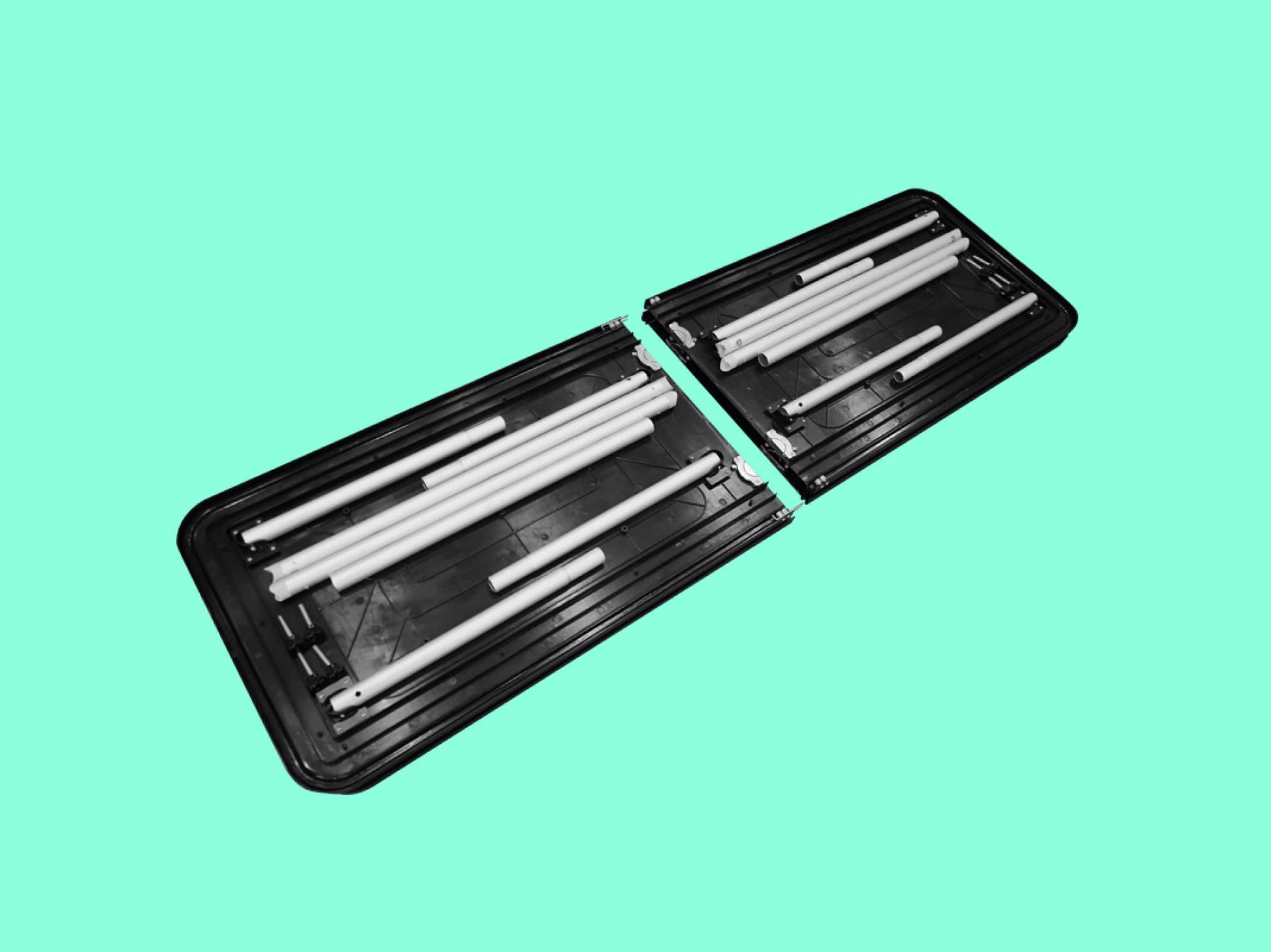 Folding Fabric Display Counter Frame Components