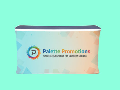 Folding Fabric Display Counter branding table for trade show