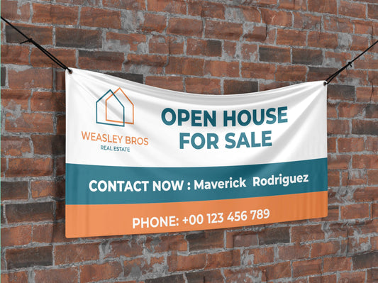 For Sale Vinyl Banner