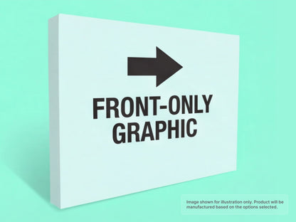 Front-Only Graphic Straight Fabric Pop Up Display