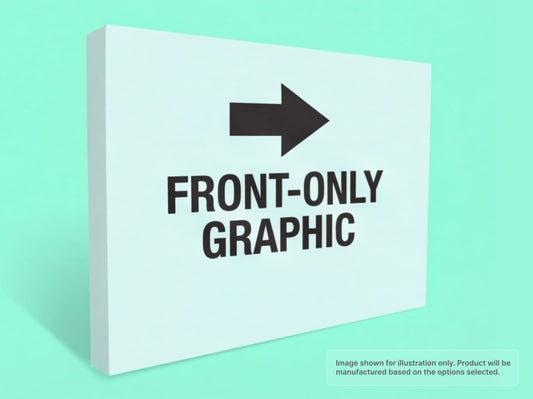 Front-Only Graphic Straight Fabric Pop Up Display