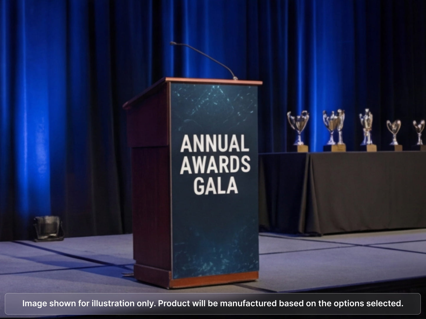 Full Printed Table Cover Throws for Award Presentation
