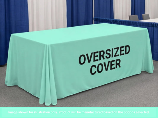 Full Printed Table Cover Throws for Oversized