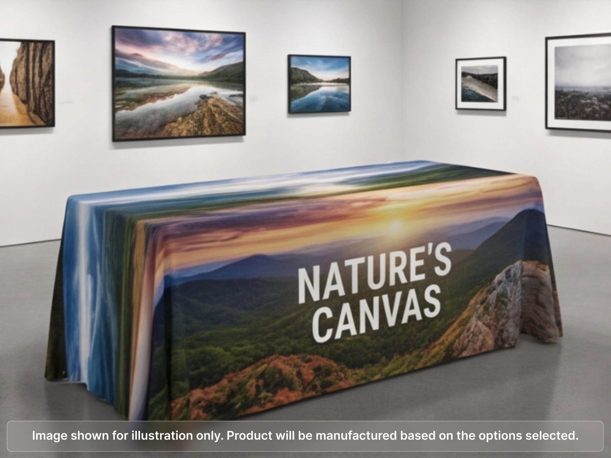 Full Printed Table Cover Throws for Photographic Quality