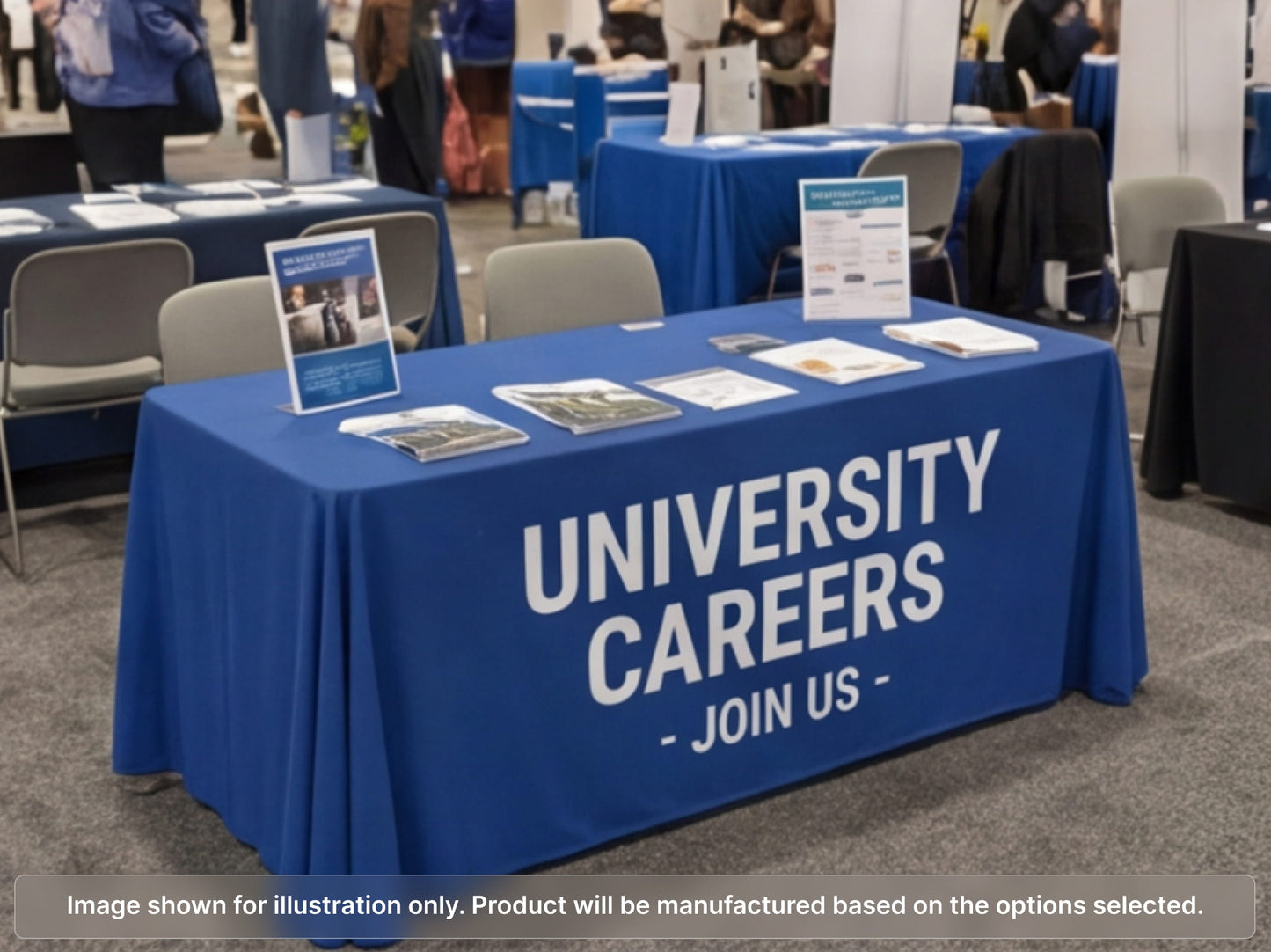 Full Printed Table Cover Throws for Recruiting Station