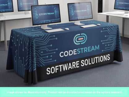 Full Printed Table Cover Throws for Tech & Software