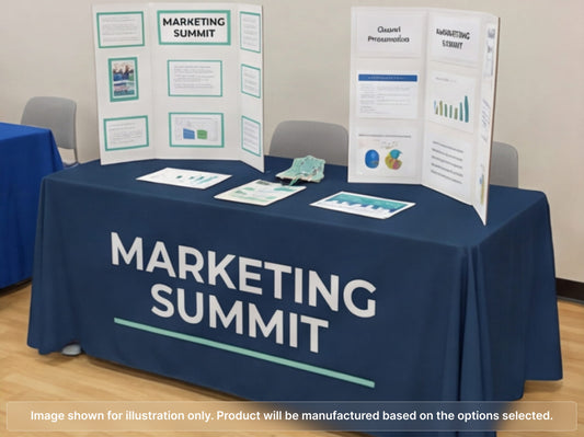 Full Printed Table Cover Throws for for Marketing Managers