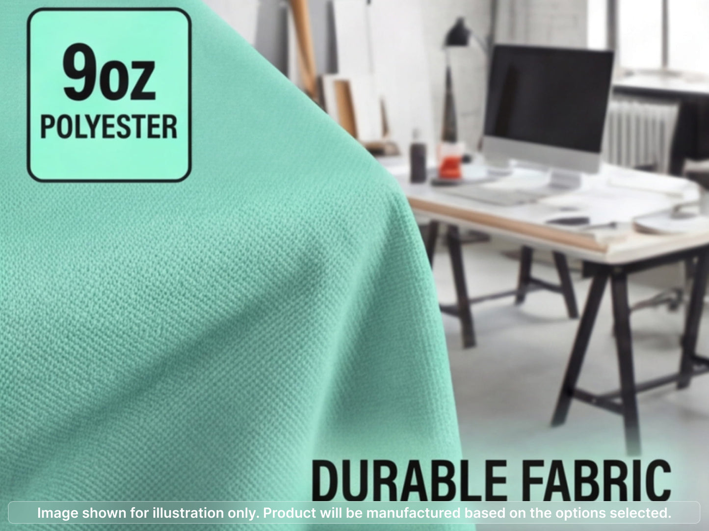 Full Printed Table Cover Throws with 9oz Polyester