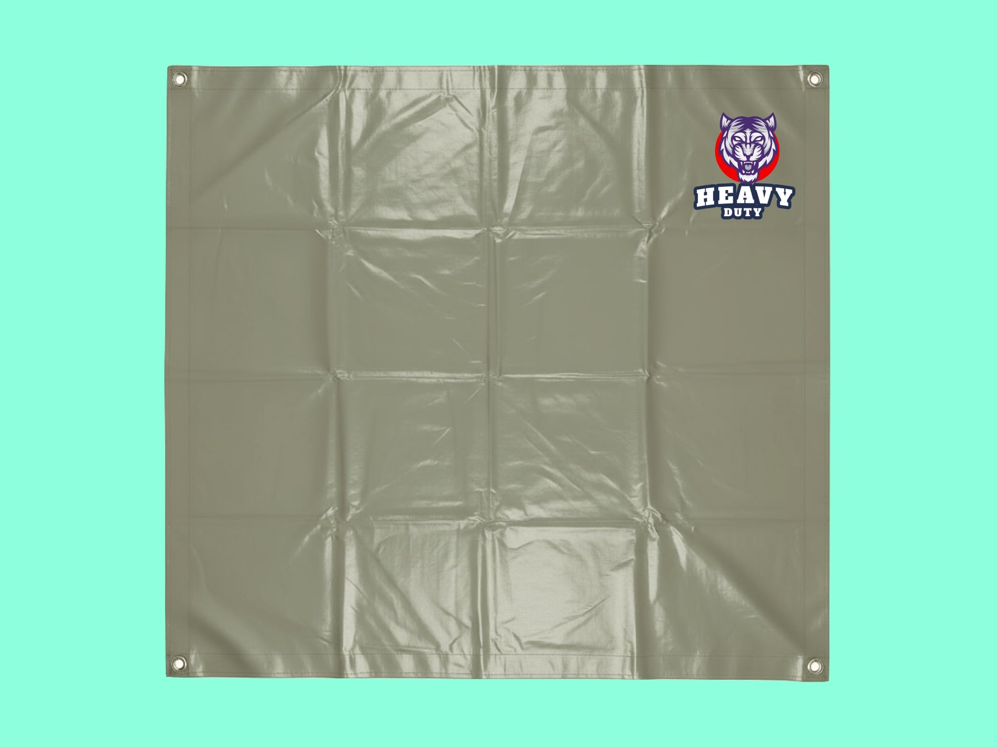 logo tarp Printed Heavy Duty Vinyl Tarp with Company Logo