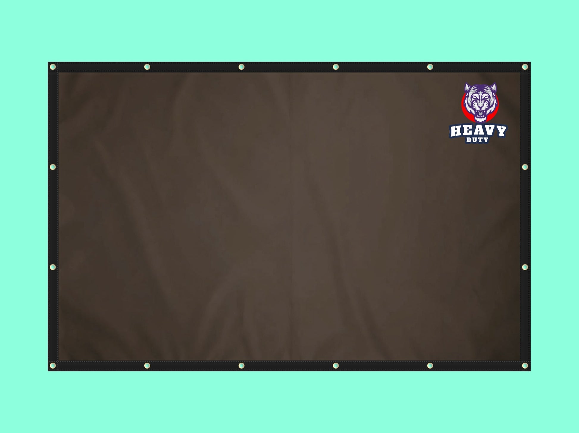 Heavy Duty Tarp Brown Color